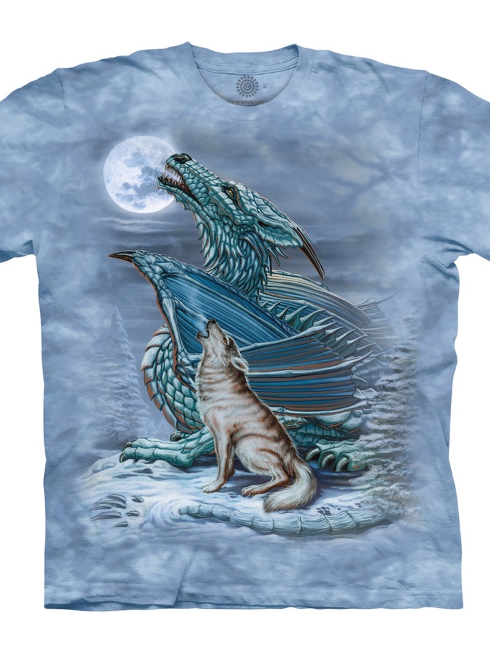 The Mountain Dragon Wolf Moon Graphic Tee